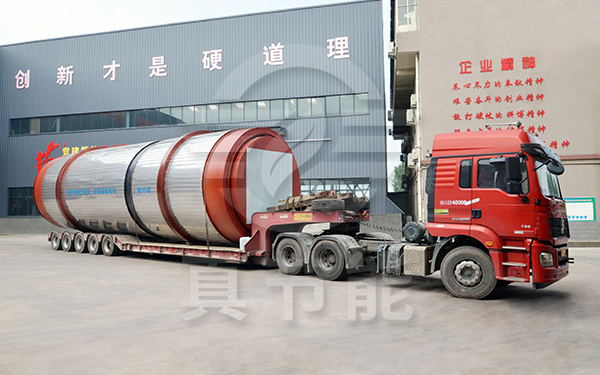 印染污泥干燥設備運輸現場 印染污泥干燥設備運輸現場